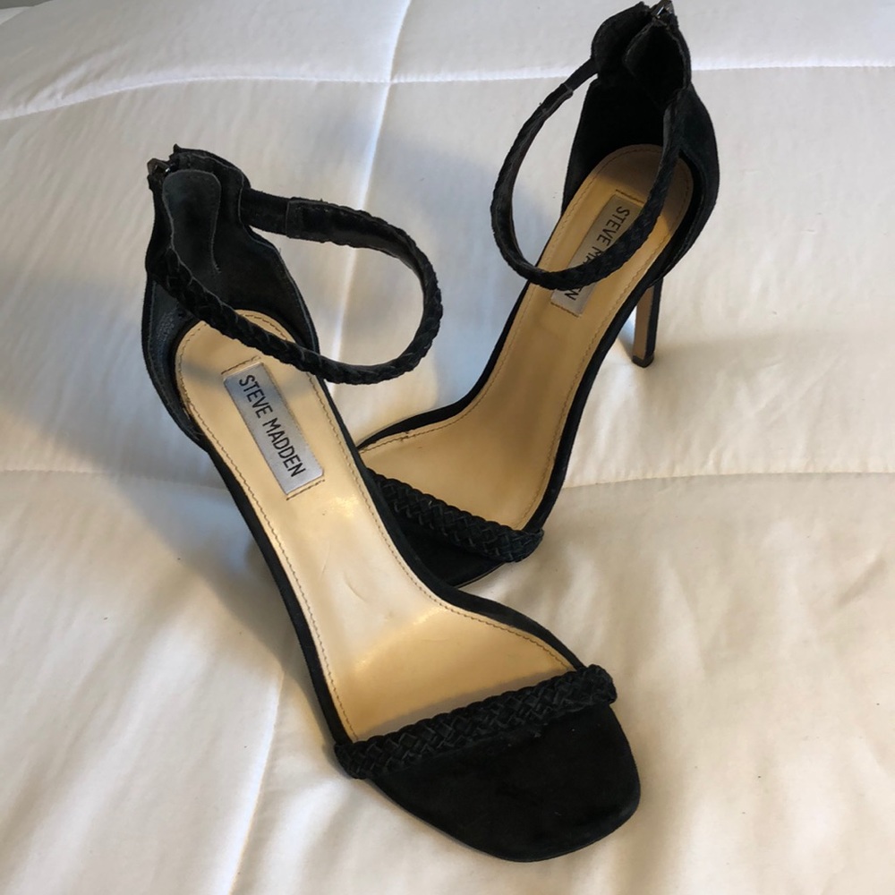Steve Madden Freeport Braided zip-heel Stiletto 👠